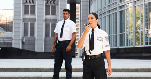 Security guards for Financial center 